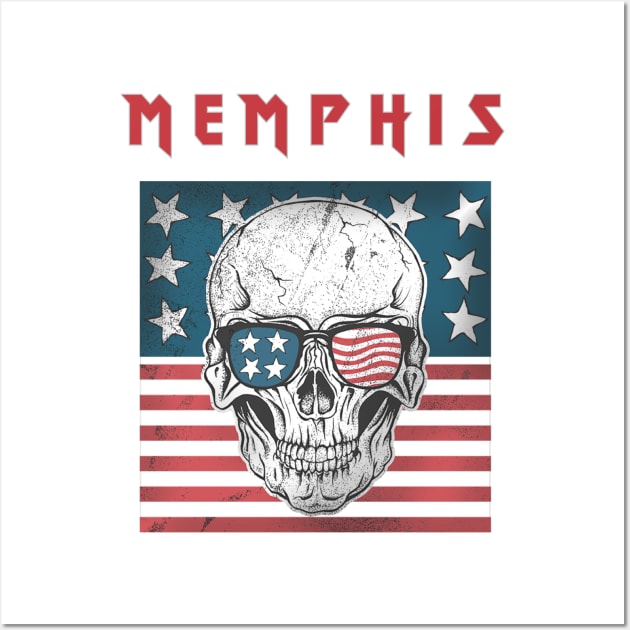 Memphis Maiden State Wall Art by Roma Sari